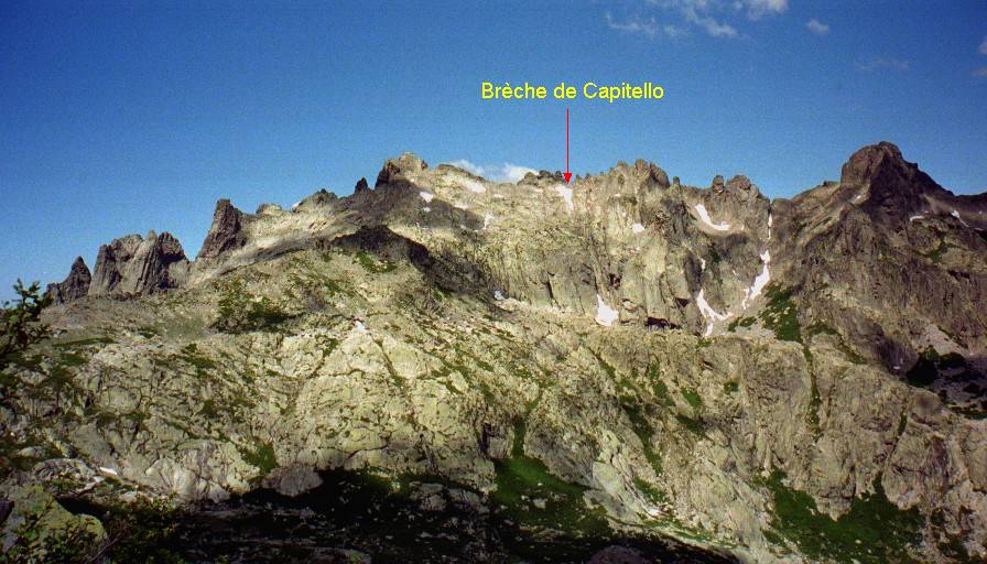 Korsika GR20 Bergkette
