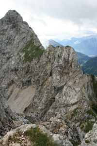 Blick zur Roten Flüh