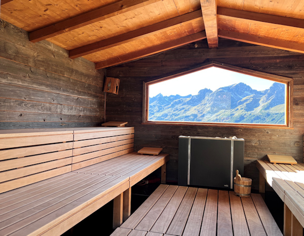 Sauna an der Enzianhütte