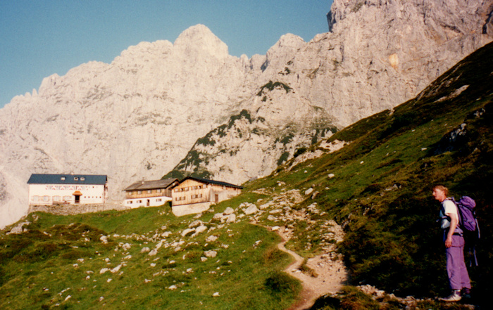 Klettersteig Ellmauer Halt Gruttenhütte