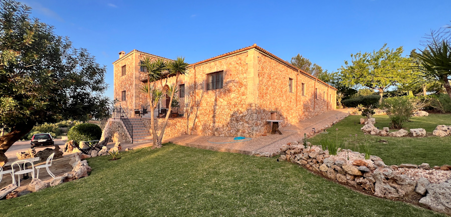 Agroturismo Ses Illes im Abendlicht