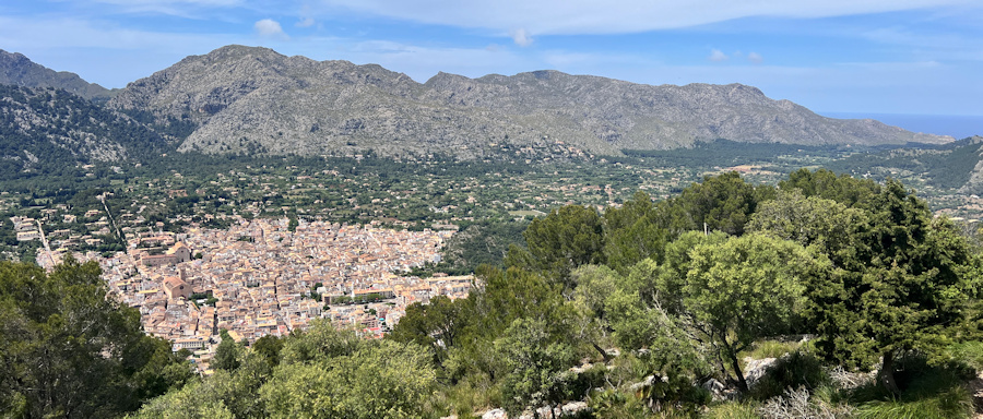 Blick auf Pollença