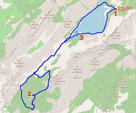 Track Puig de l'Ofre