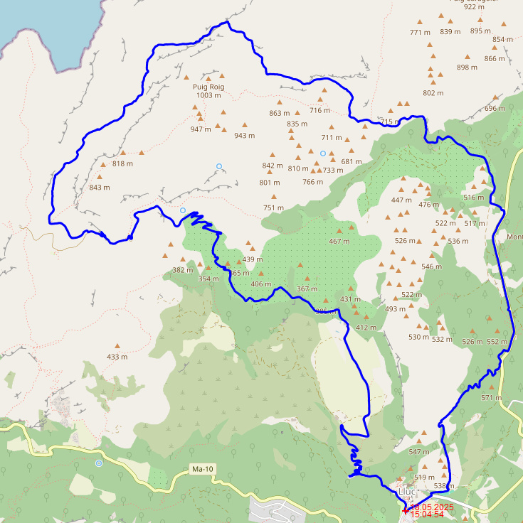 Track Rundweg Puig Roig
