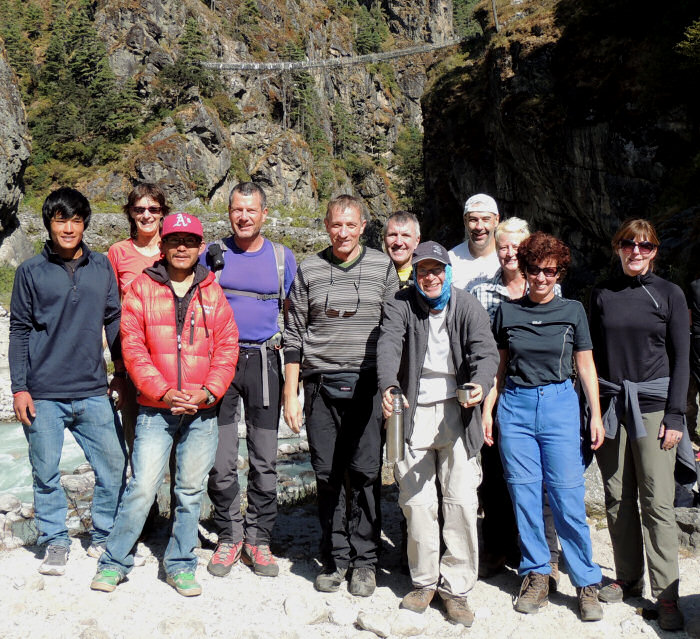 Nepal Trekking Gruppenbild