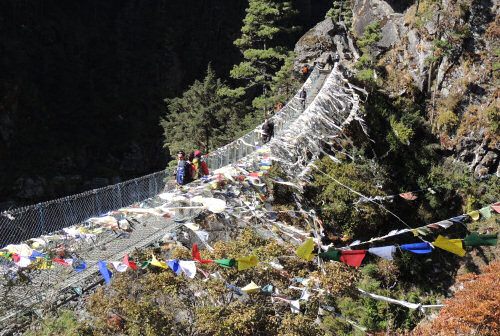 Nepal Trekking Hillary Bridge