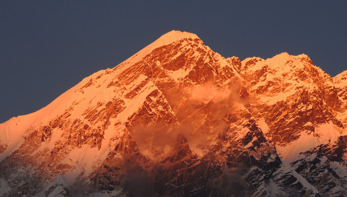 Nepal Trekking Sonnenuntergang