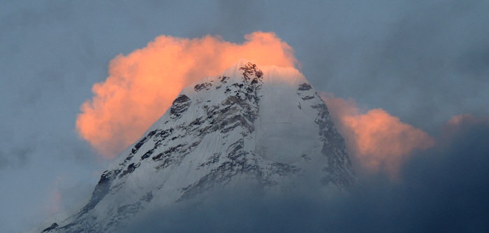 Nepal Trekking Sonnenuntergang Ama Dablam