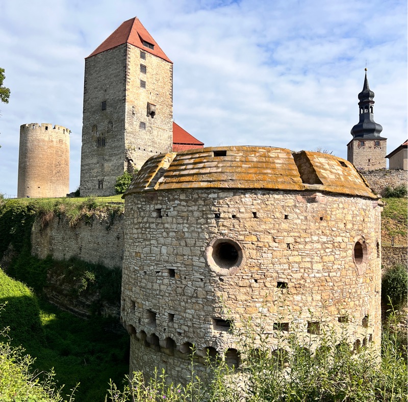 Burg Querfurt drei Türme