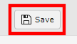 Typo3 User Settings - Save