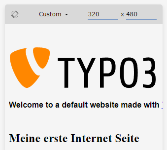 Typo3 Vorschau