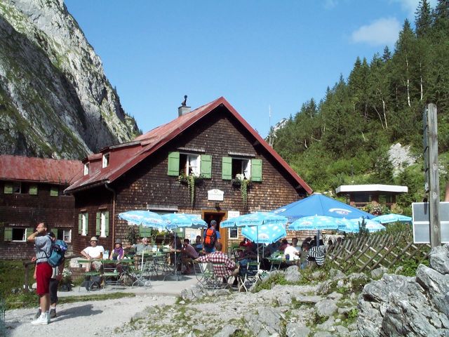 dei alte Höllentalangerhütte